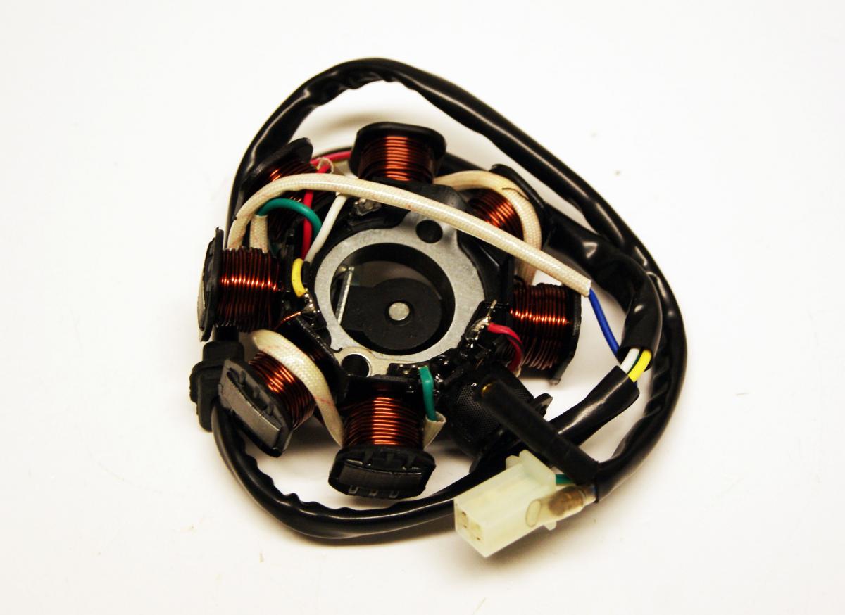 Stator Coil/Magneto GY6 125/150, 8 COIL