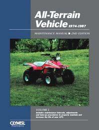 CLYMER MANUAL ALL-TERRAIN 1974-1987