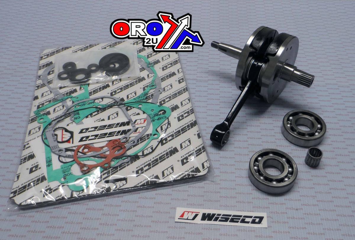 WISECO CRANKSHAFT BOTTOM KIT HONDA CR250 05-07, INC.GASKETS MAINS CRANK SEALS