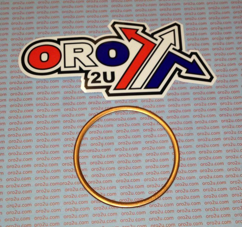 EXHAUST GASKET, copper used on early Kawasaki KX250