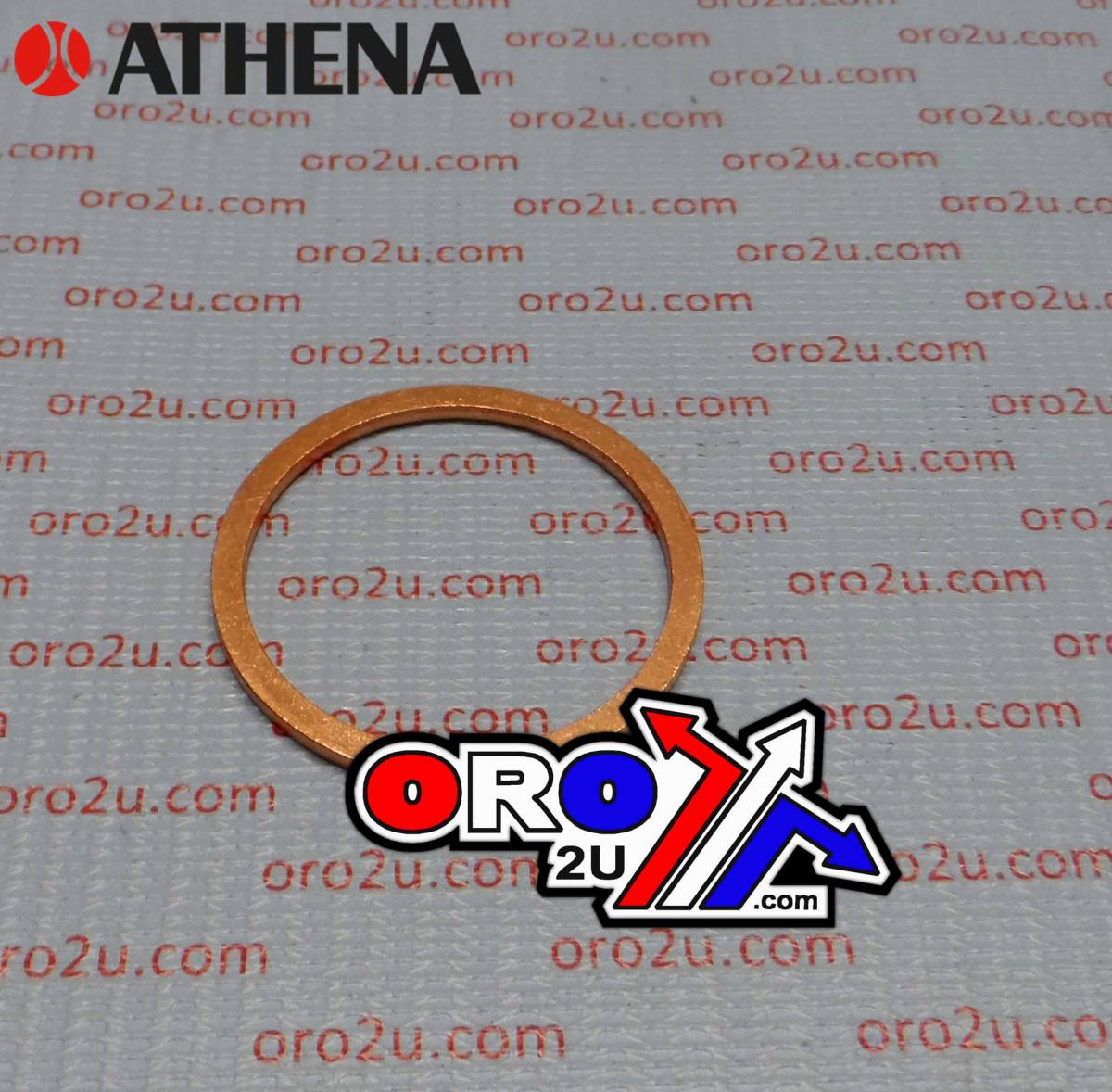 ATHENA COPPER EXHAUST GASKET KAWASAKI ER-6 12-18, VULCAN 650 15>, Z1000 10-17