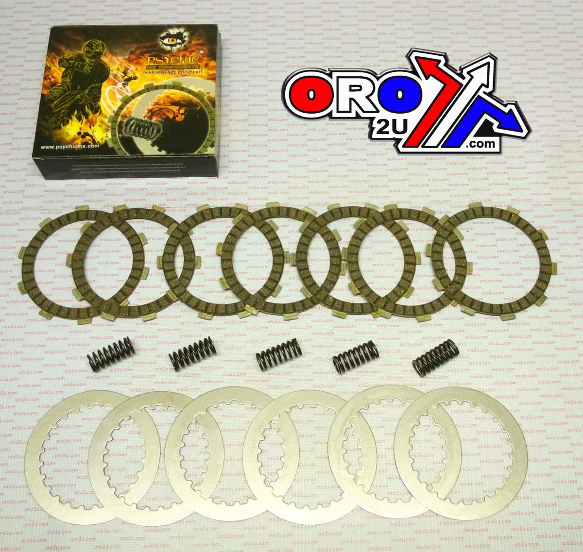 CLUTCH PLATE KIT HD [DRC106] XR400 97-04, PSYCHIC MX-03585H HONDA
