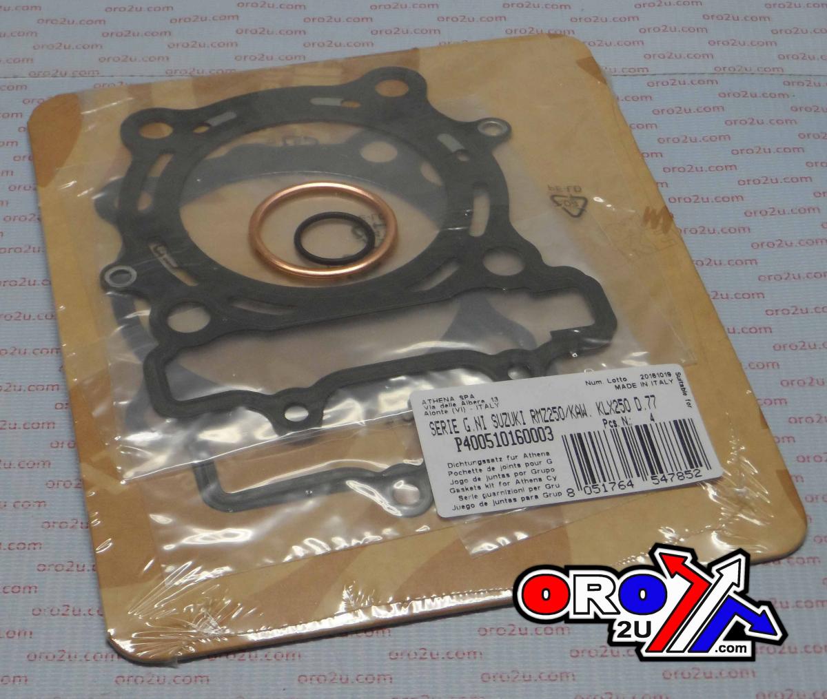 ATHENA TOP END GASKET SET KAWASAKI KX250F 04-08, SUZUKI RMZ250 04-08