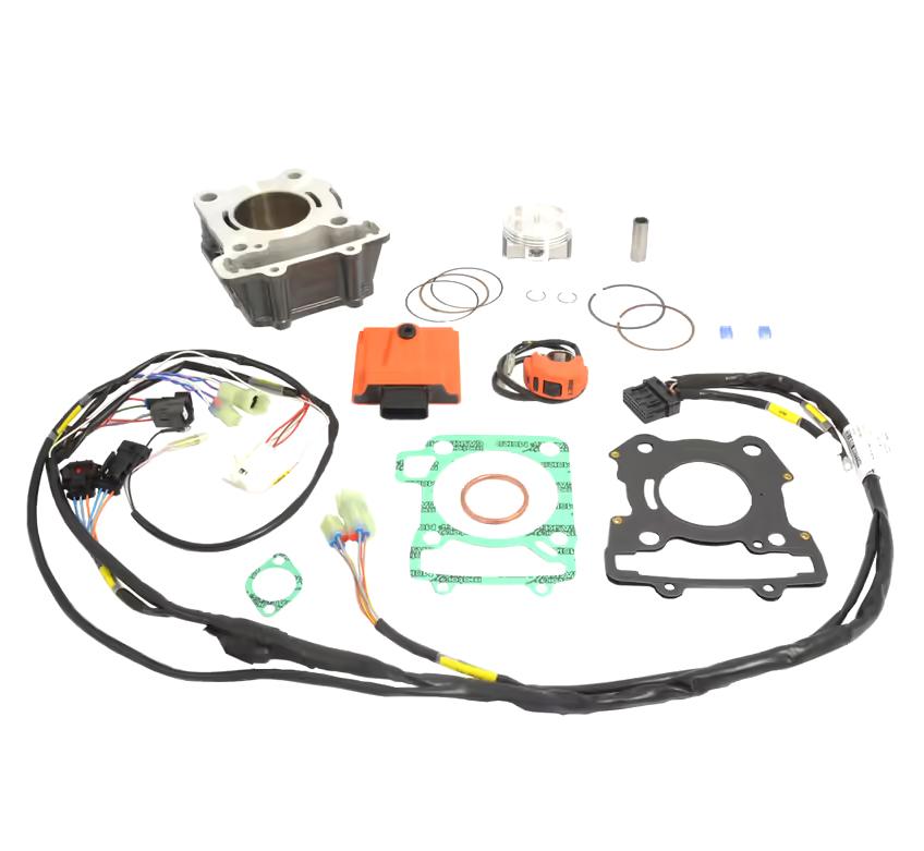 ATHENA FULL CYLINDER KIT + CDI KTM DUKE 125 10-15 65mm BIG BORE KIT A