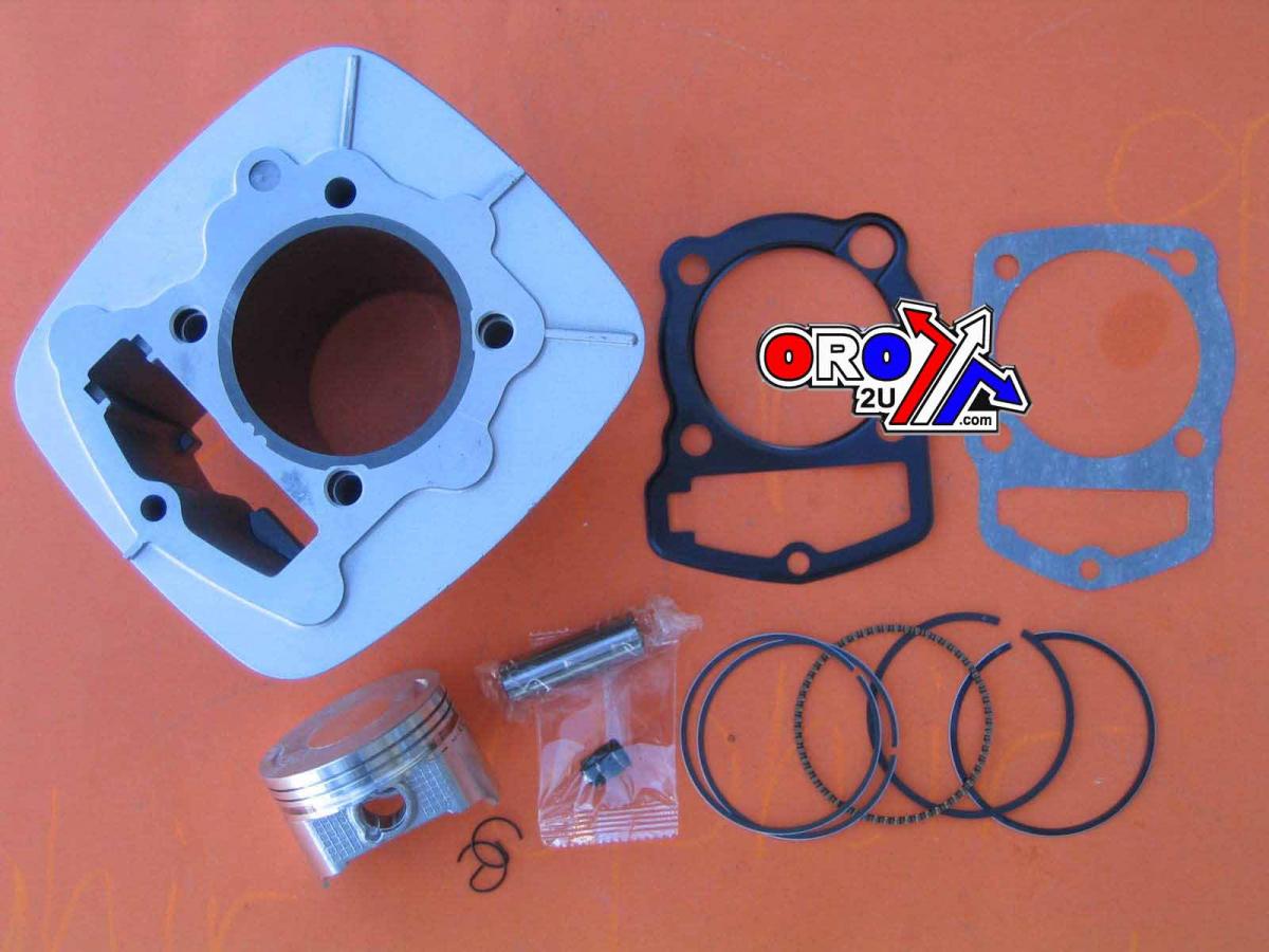 FULL CYLINDER KIT HONDA ATC200X 86-87, TRX200SX 86-87, 65.5mm BIG BORE