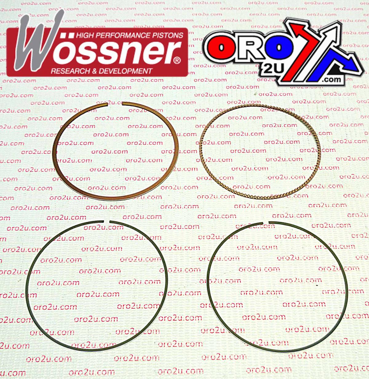 WOSSNER PISTON RINGS 76mm KTM 250 EXC-F 2006-2013, SX-F 2006-2012