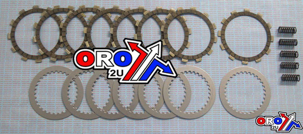 CLUTCH PLATE KIT HD [DRC70] YZ125 93-01, 05-16, PSYCHIC MX-03538H FRICTION