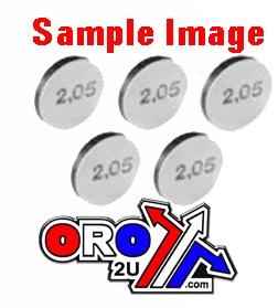 VALVE SHIM 2.55 25mm PK/5