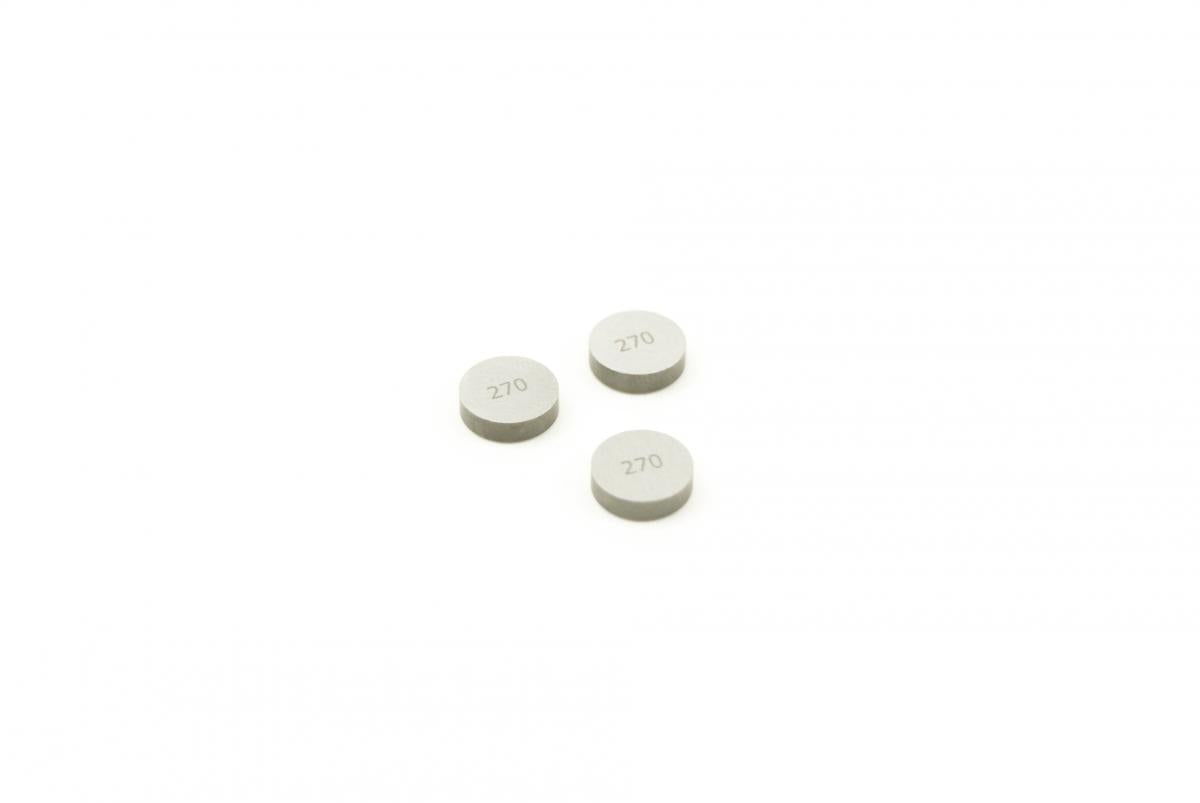 VALVE SHIM 2.70mm 7.5mm PK/3