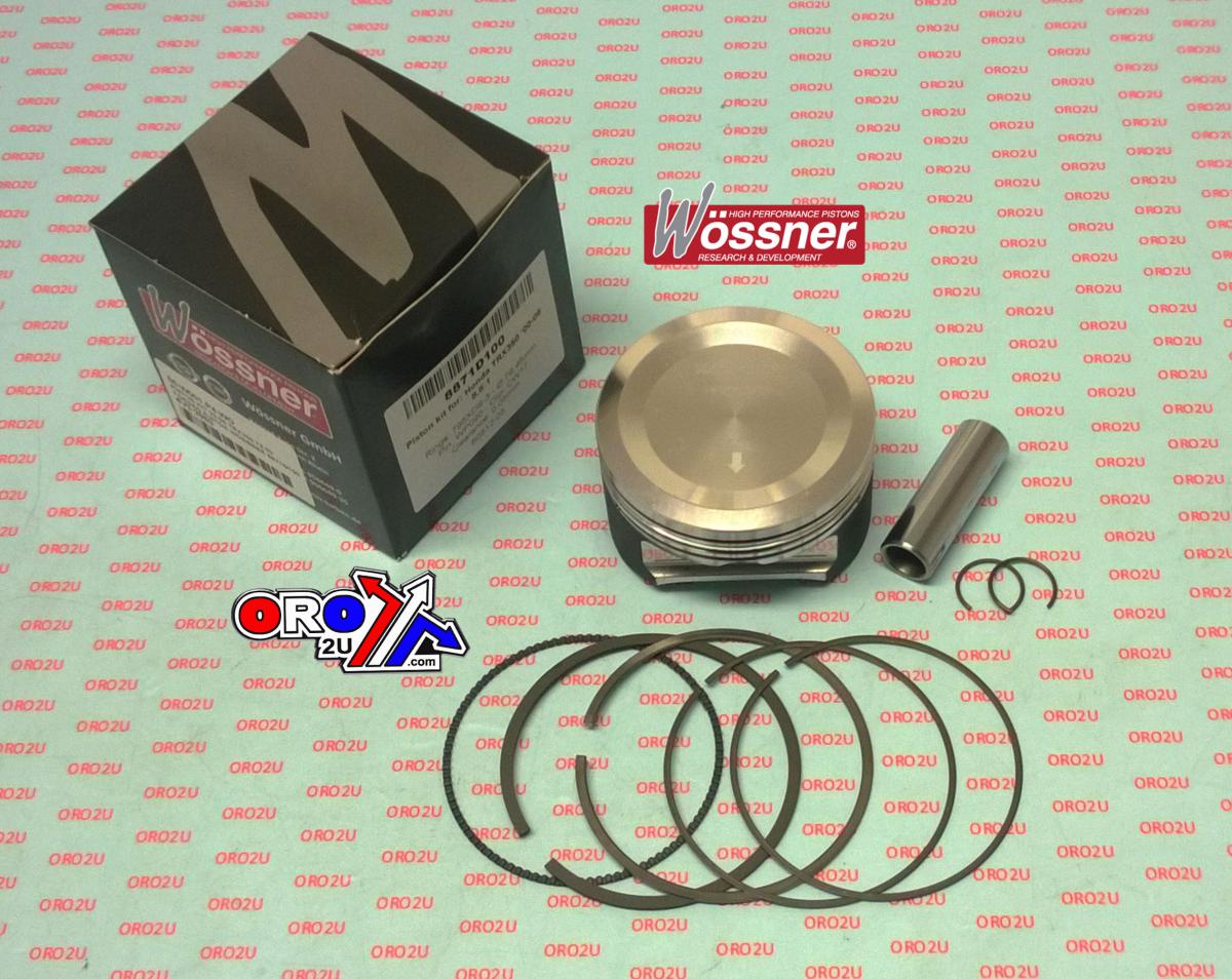 WOSSNER 78.5mm FORGED PISTON KIT HONDA TRX350 RANCHER 1999-2006