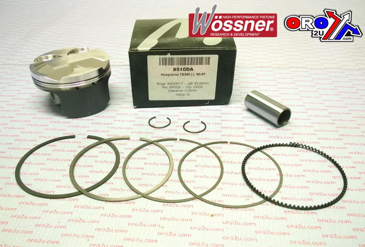 PISTON KIT HUSKY 90-97 350 84 WOSSNER 8510DC HUSQVARNA