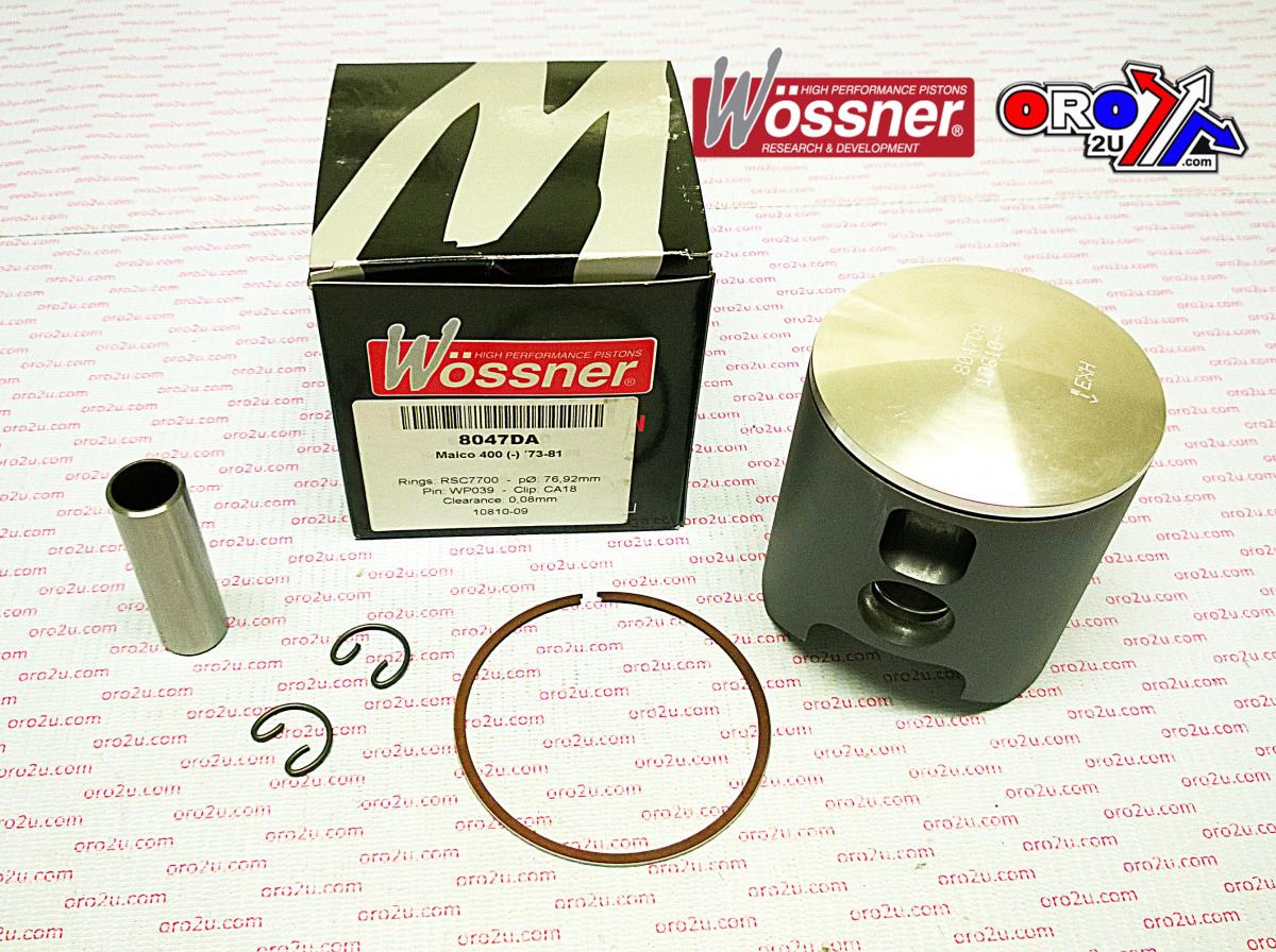 WOSSNER  78.5mm FORGED PISTON KIT MAICO GS400 1973-1981