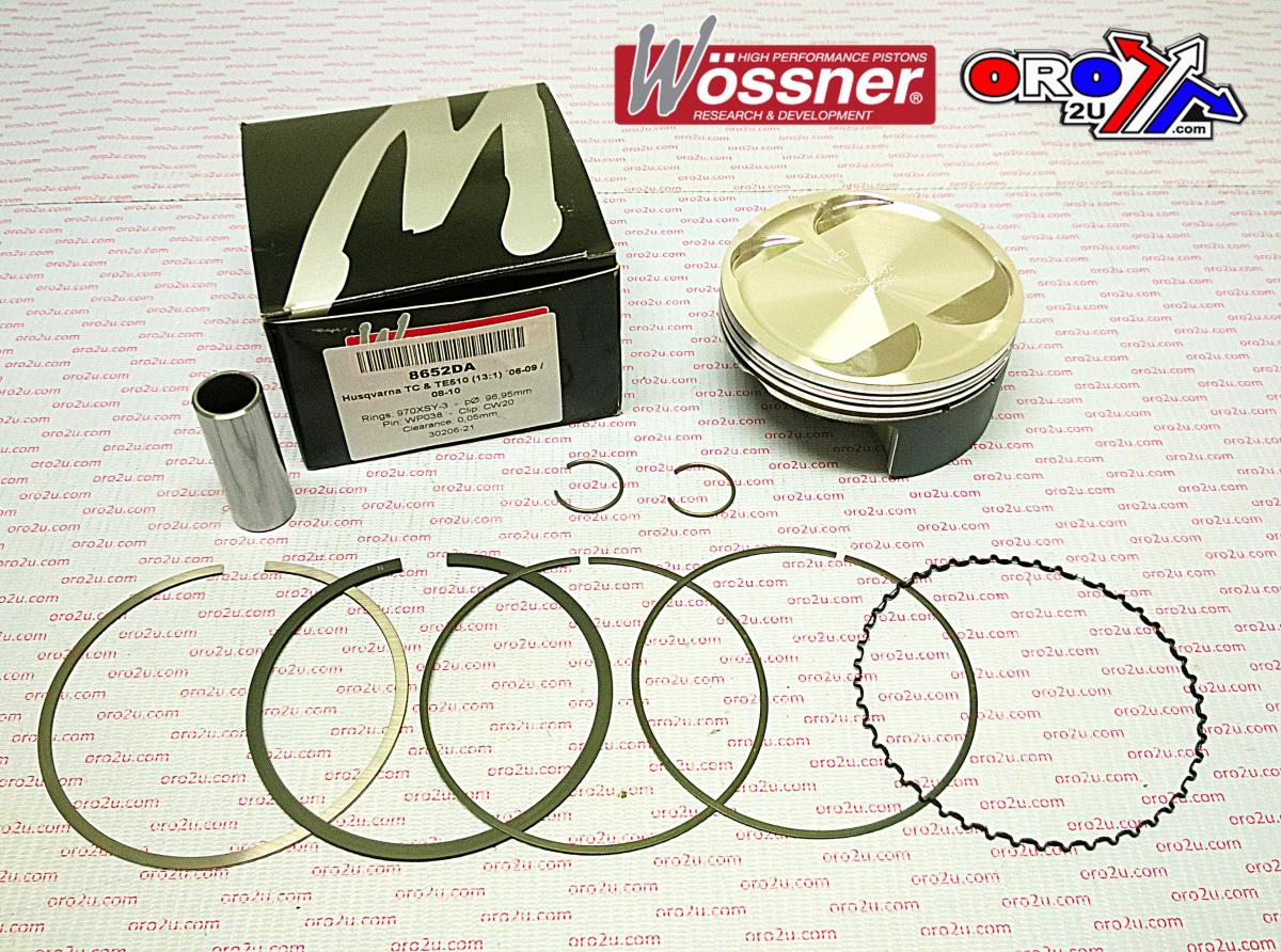 PISTON 04-10 TC TE 510 97.00 HUSQVARNA WOSSNER KIT 8652DA