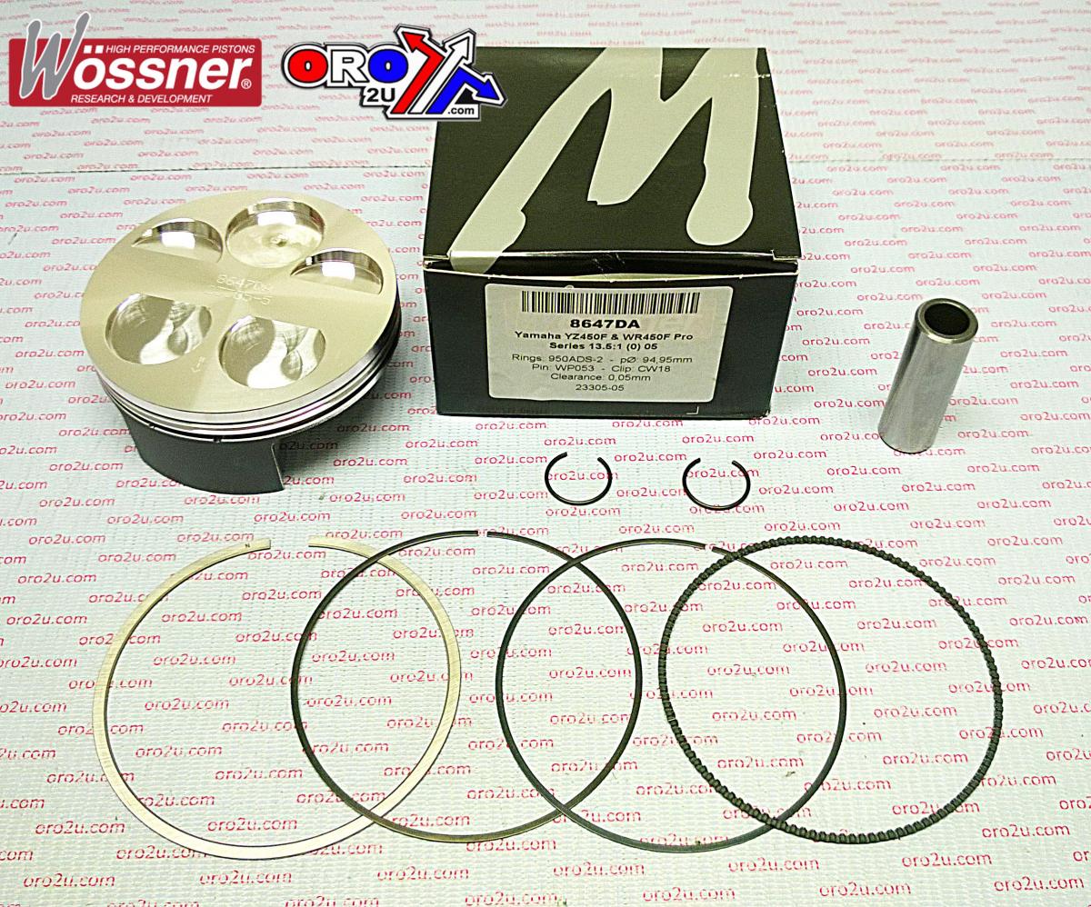 PISTON KIT 05 YZF/WR450F 95 HC WOSSNER 8647DA