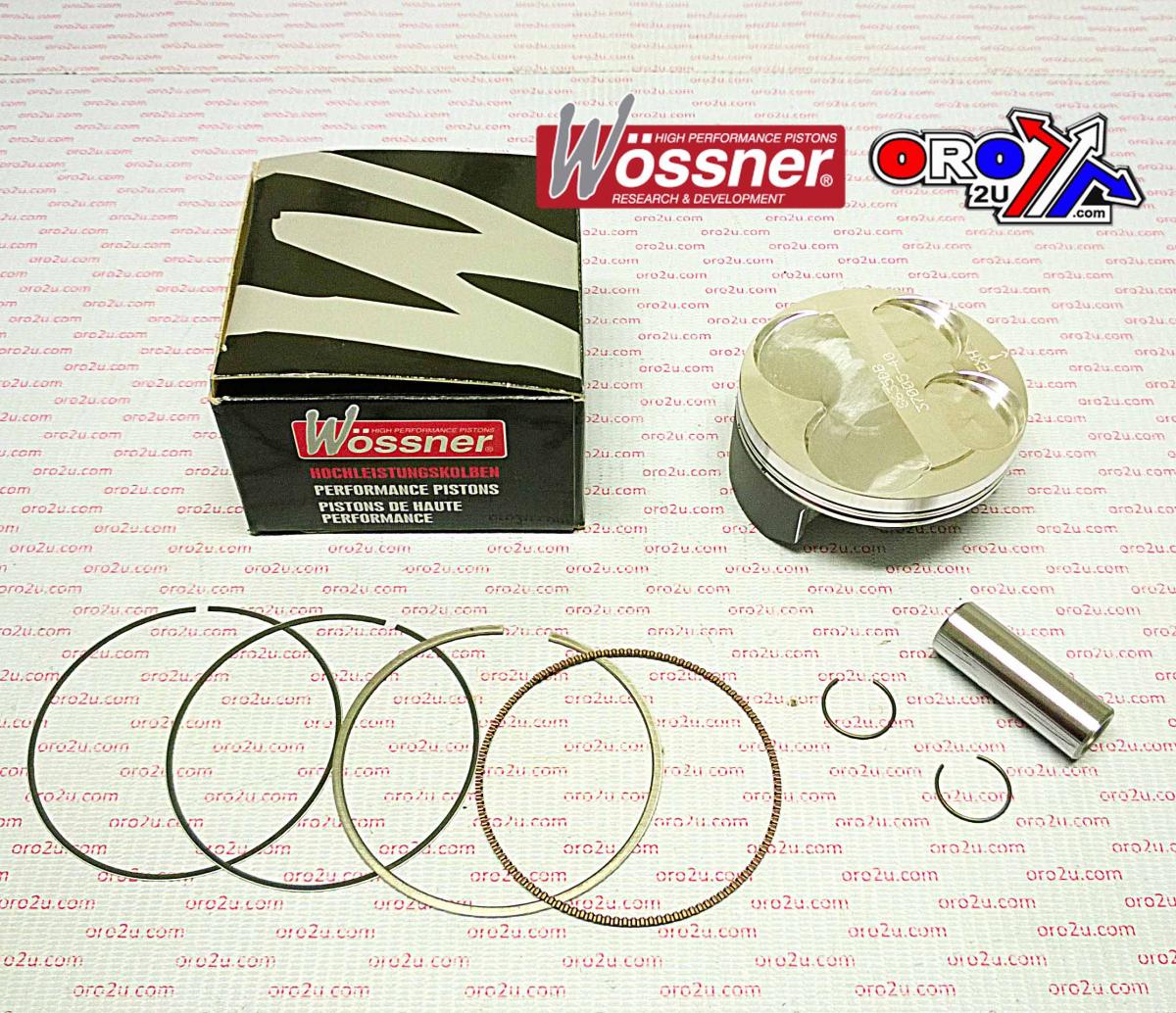 PISTON KIT 06-09 KXF250 77.00 FORGED WOSSNER 8635DA