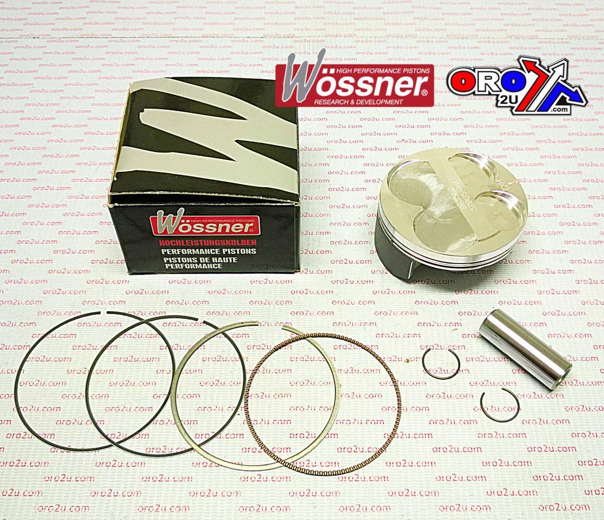 WOSSNER 80mm FORGED PISTON KIT KAWASAKI KX-F250 2006-2009