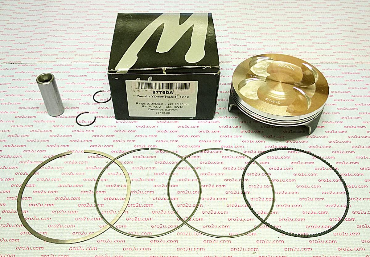 WOSSNER 97mm PISTON KIT C, YAMAHA YZ450F 2010-2013