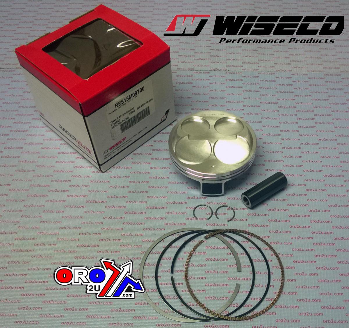 WISECO 97mm PISTON KIT HC, YAMAHA YZ450F 2010-2013, RACERS ELITE