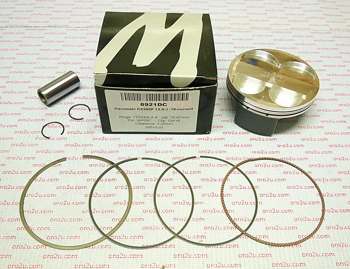 WOSSNER 77mm PISTON KIT C, KAWASAKI KX250F 2015-2016