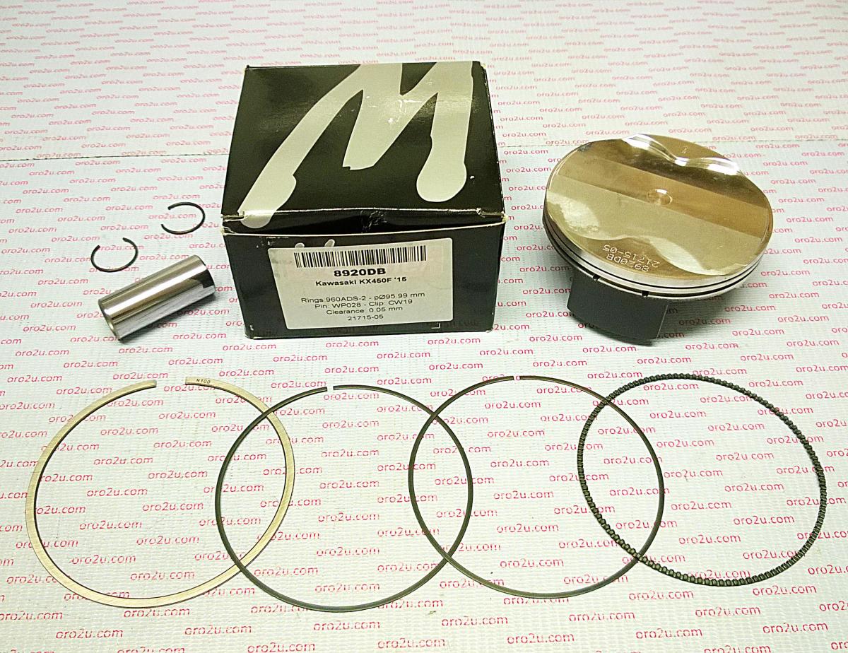 WOSSNER 96mm PISTON KIT A, KAWASAKI KX450F 2015