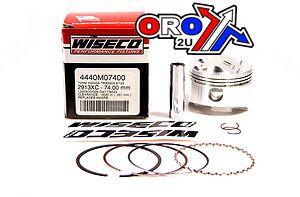 WISECO 74mm PISTON KIT HONDA TRX250X 1987-1992