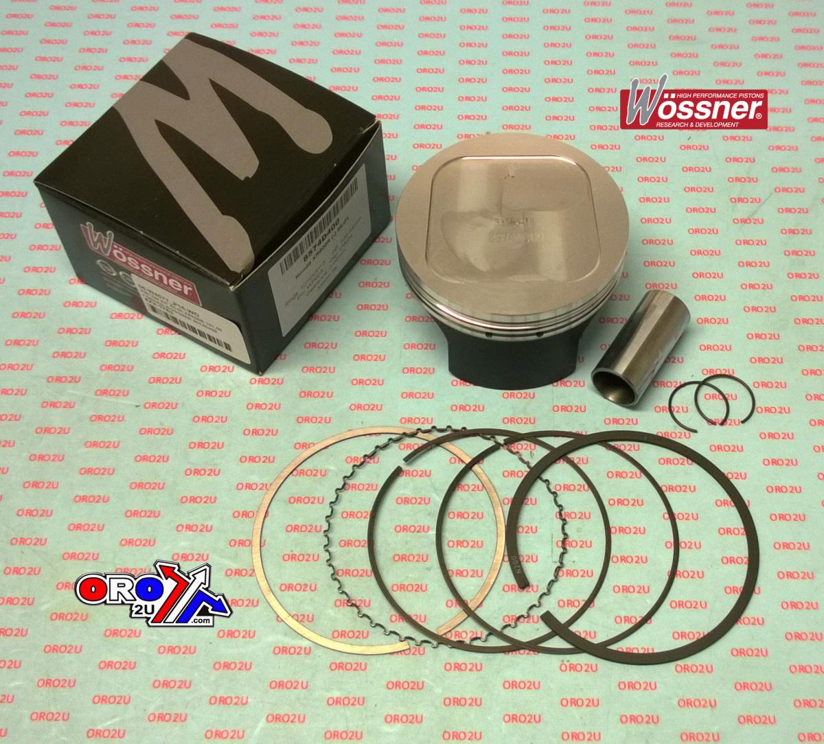 WOSSNER 101mm FORGED PISTON KIT B, HONDA XR600R 1985-2000
