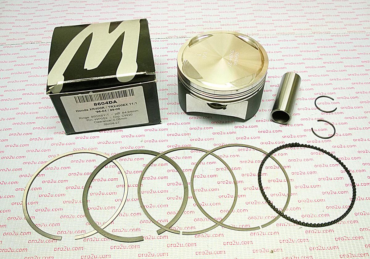 WOSSNER 88mm PISTON KIT HONDA XR400R 1996-2004, TRX400EX/X 1999-2014