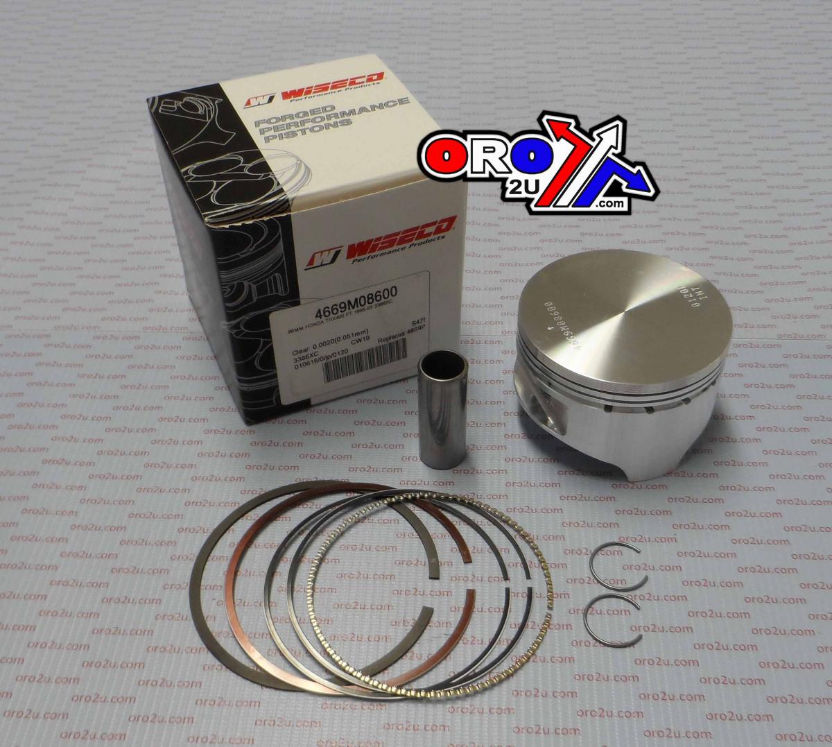 WISECO 86mm PISTON KIT HONDA TRX400FW 1995-2003