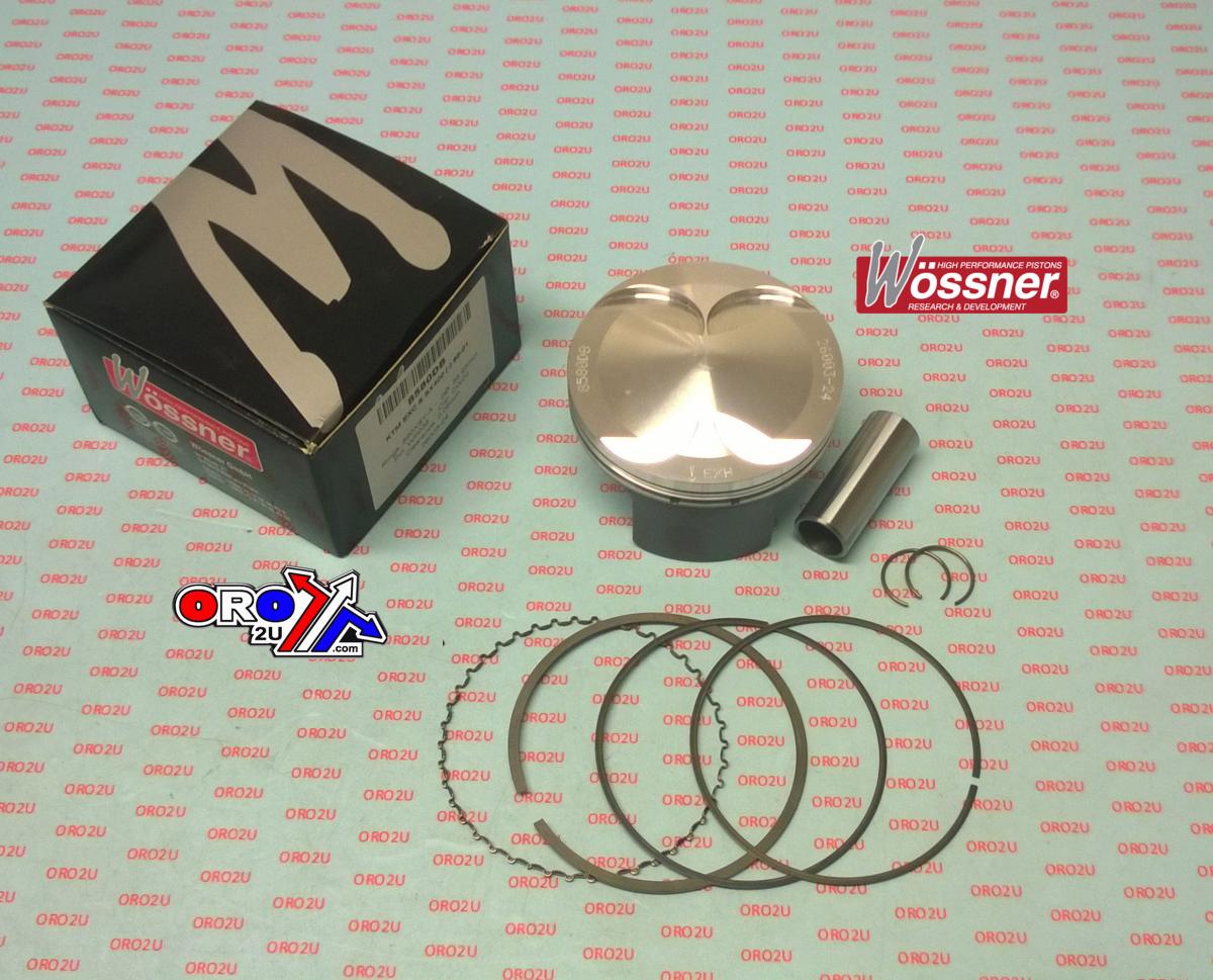 PISTON KIT KTM 400 EXC 89.00 FORGED WOSSNER 8580DC