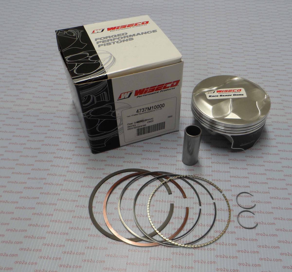 WISECO 100mm HC PISTON KIT YAMAHA YFM660 RAPTOR 01-08, GRIZZLY 02-08