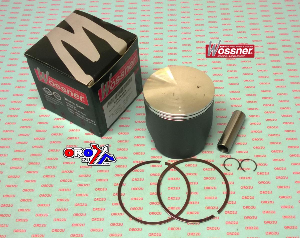 WOSSNER 88mm FORGED PISTON KIT YAMAHA YZ490 1982-1984, IT490 1983-1984