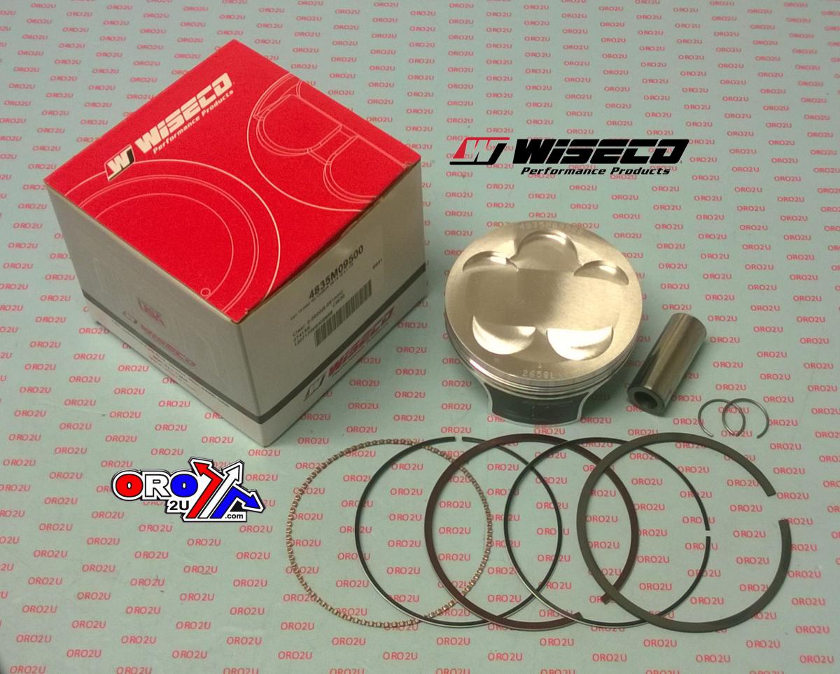 WISECO 95mm PISTON KIT YAMAHA YFZ450/R/X 2004-2018, COMP 13:1