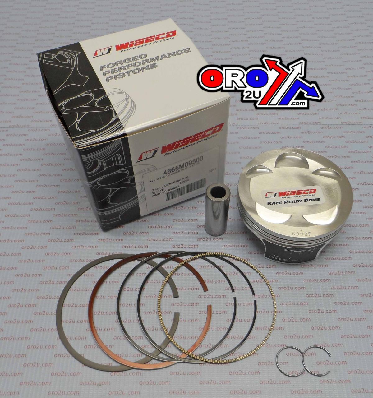 WISECO 95mm PISTON KIT A,YAMAHA YFZ450/R/X 2009-2023