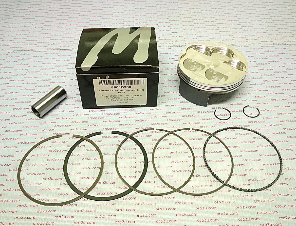 WOSSNER 95mm FORGED PISTON KIT b,YAMAHA YFZ450/R/X 2009-2023