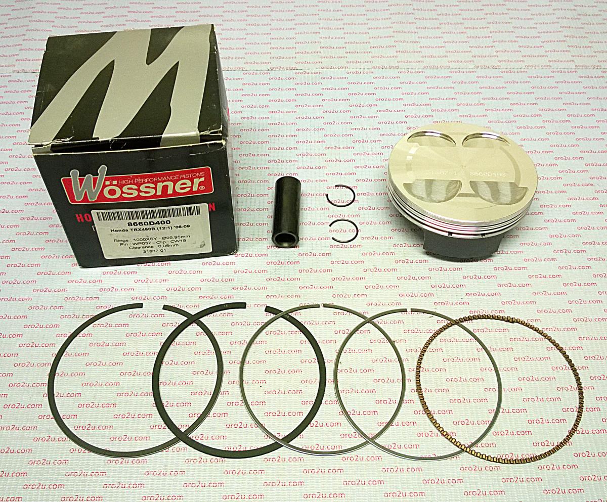 WOSSNER 96mm FORGED PISTON KIT HONDA TRX450R/ER 2006-2014