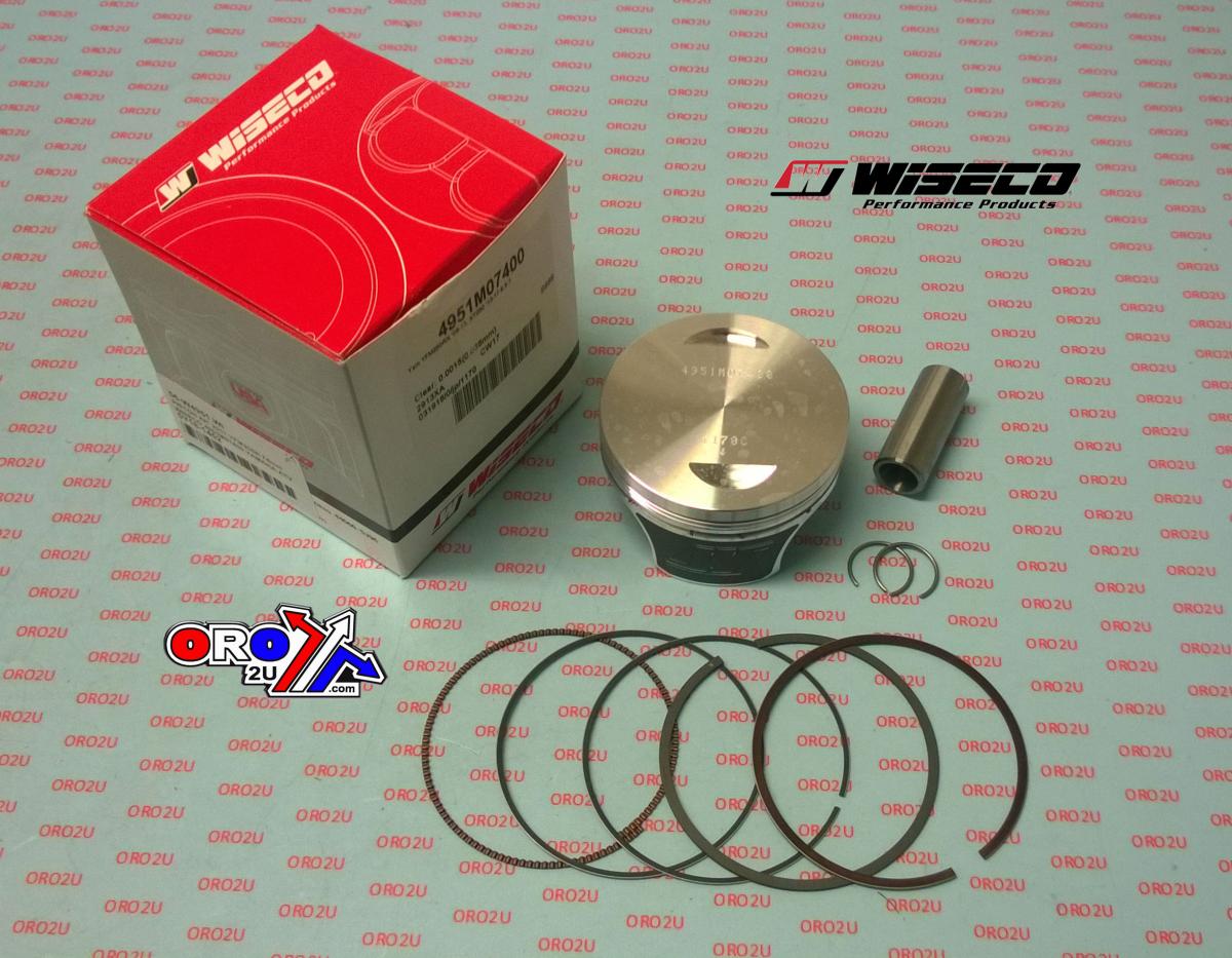WISECO 74mm PISTON KIT YAMAHA YFM250R RAPTOR 08-13, XT250 13-18