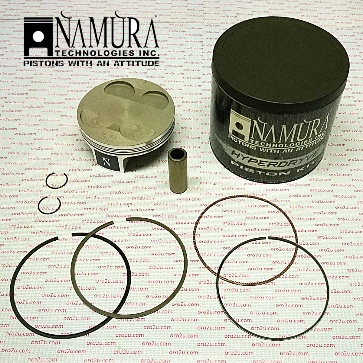NAMURA 97mm PISTON KIT B, YAMAHA YZ450F 14-18, WR450F 16-18, YZ450FX 16-18