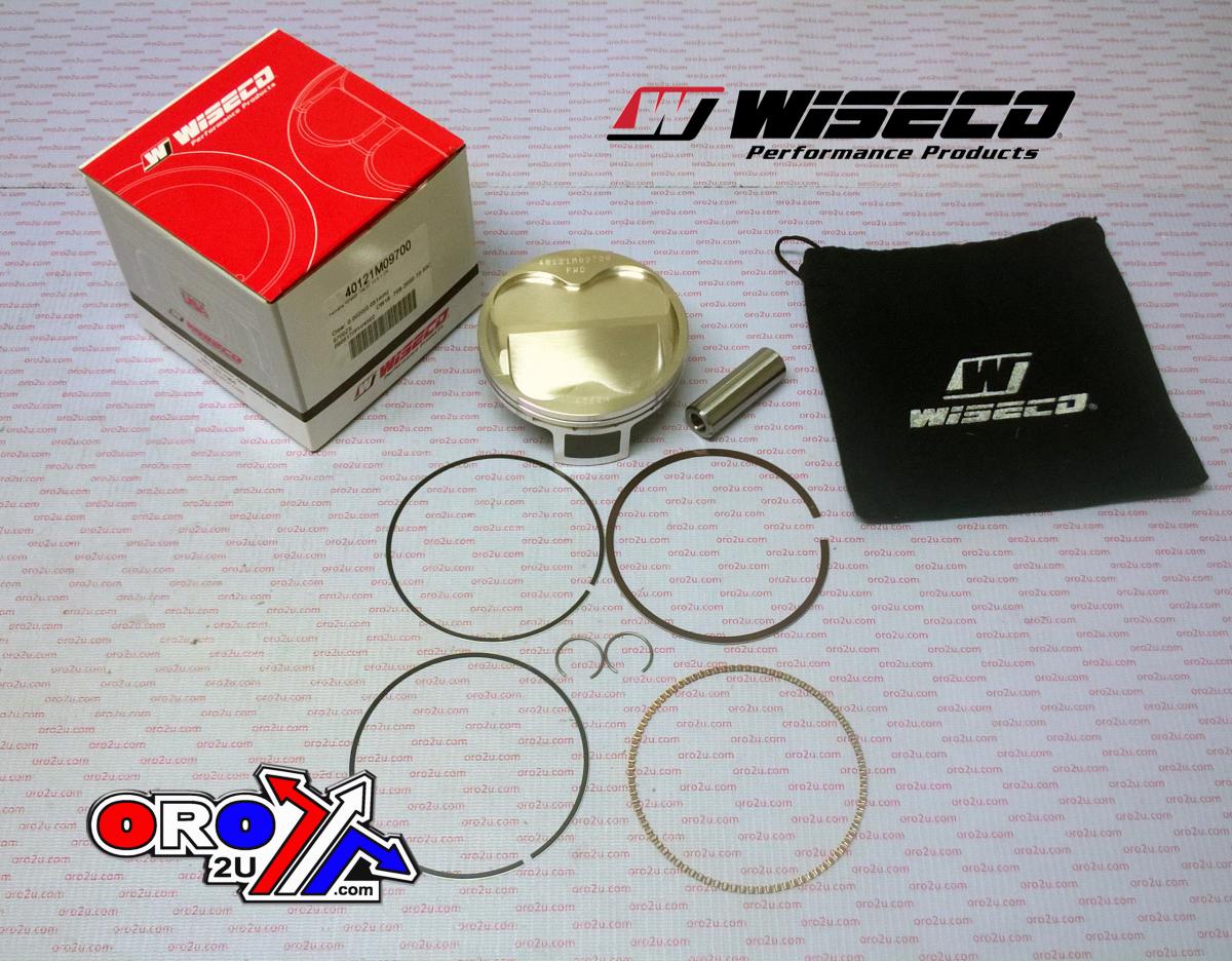 WISECO 77mm PISTON KIT YAMAHA YZ450F 14-18, WR450F 16-18, YZ450FX 16-18, A-GLIDE
