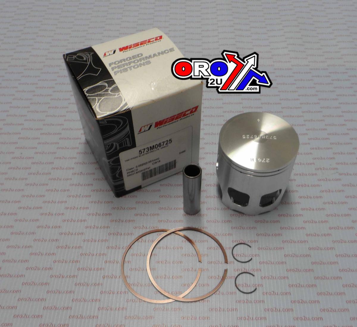 WISECO 67.25mm PISTON KIT YAMAHA YFS200 BLASTER 1988-2007