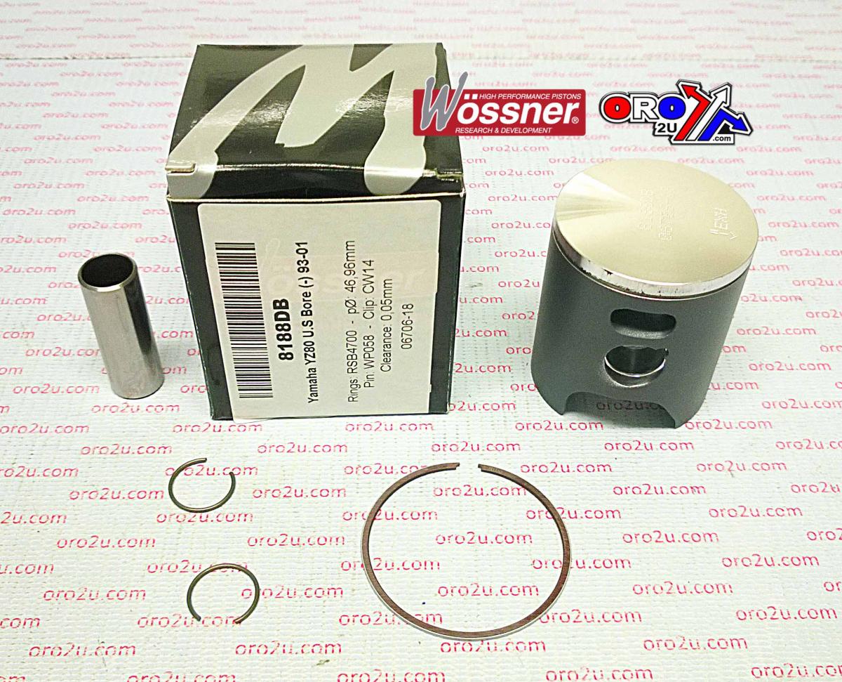 WOSSNER 49mm PISTON KIT YAMAHA YZ80 1993-2002