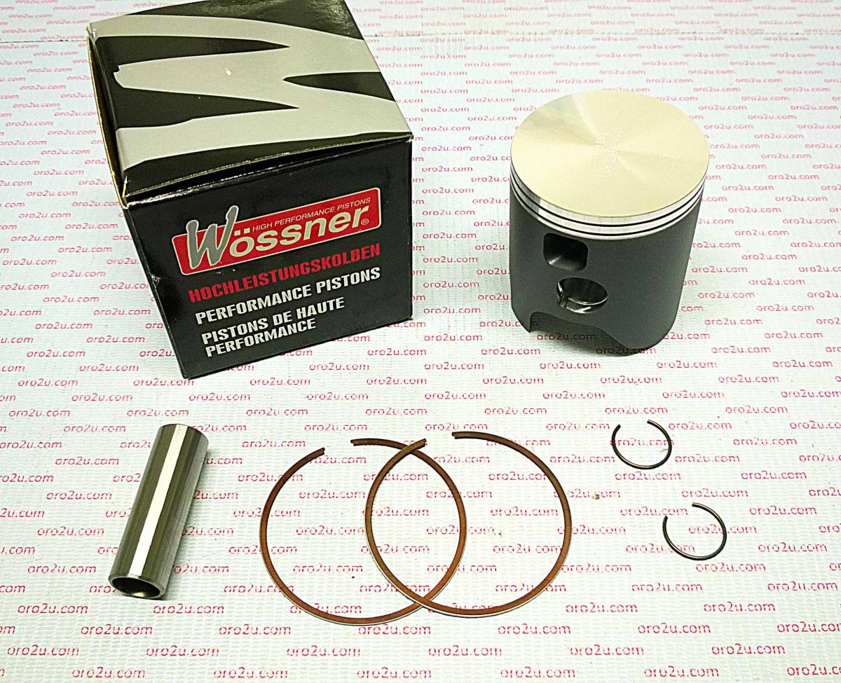WOSSNER 66.4mm PISTON KIT A, KTM 250 EXC/MXC 2000-2005, 2-RING