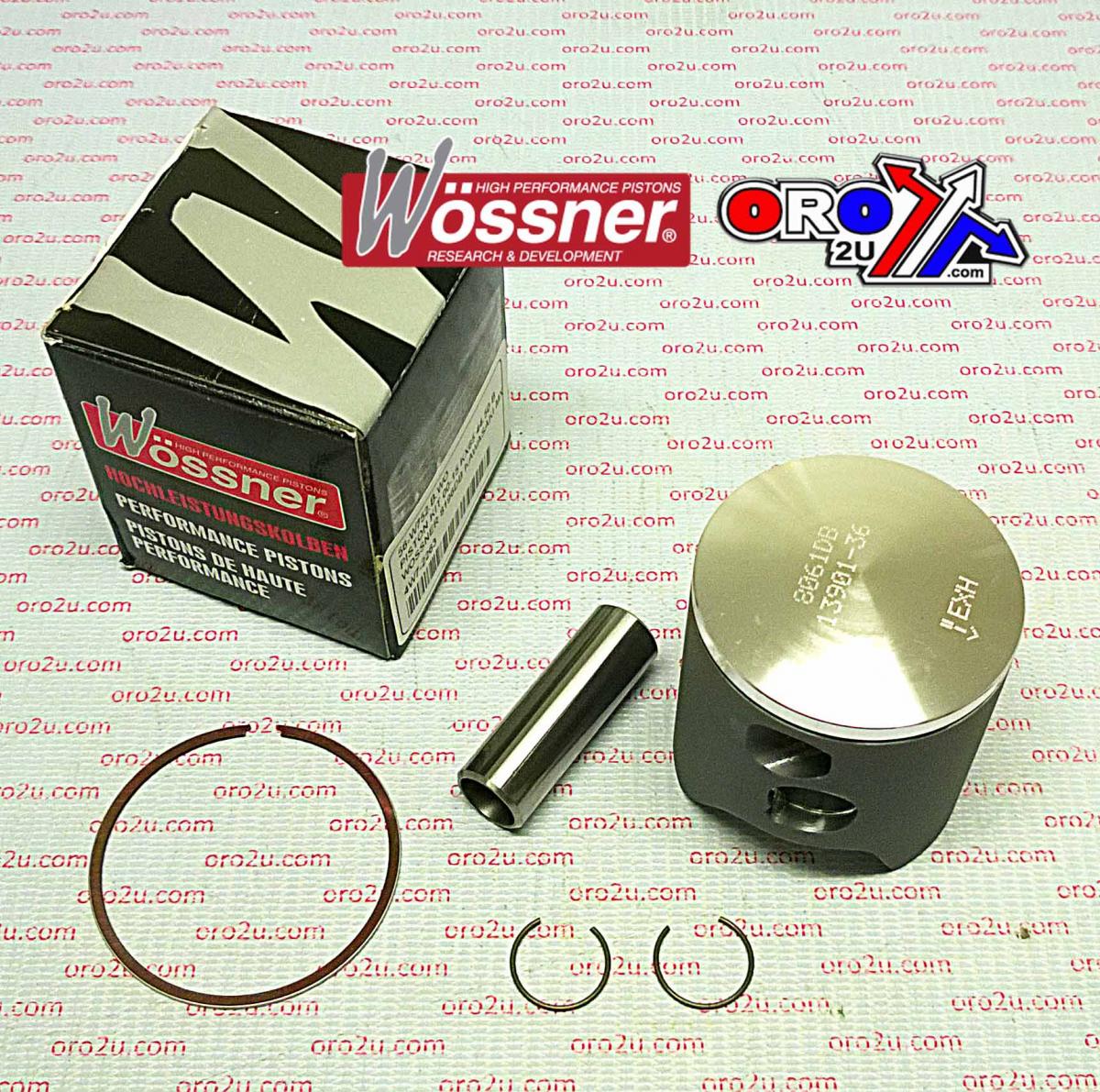 PISTON KIT 00-03 RM125 54.00 B WOSSNER 8061DB SUZUKI MX