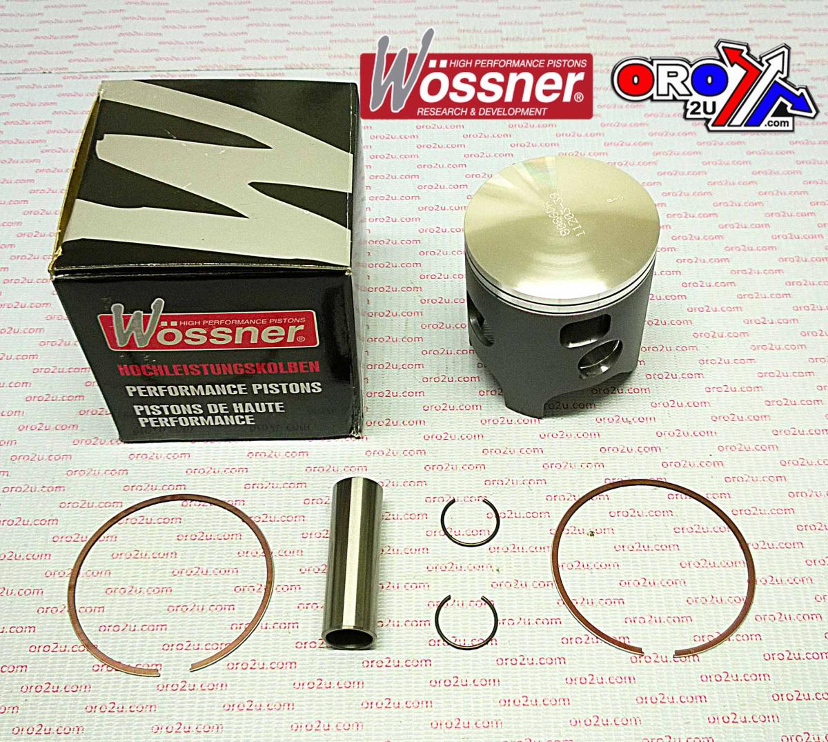 WOSSNER 66.4mm PISTON KIT B, SUZUKI RM250 2003-2009, 2-RING