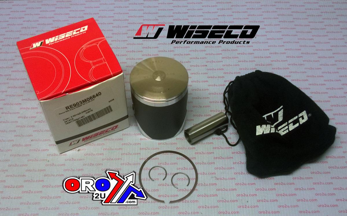 WISECO 66.4mm PISTON KIT C, SUZUKI RM250 2003-2009, Racers Elite ArmorFit