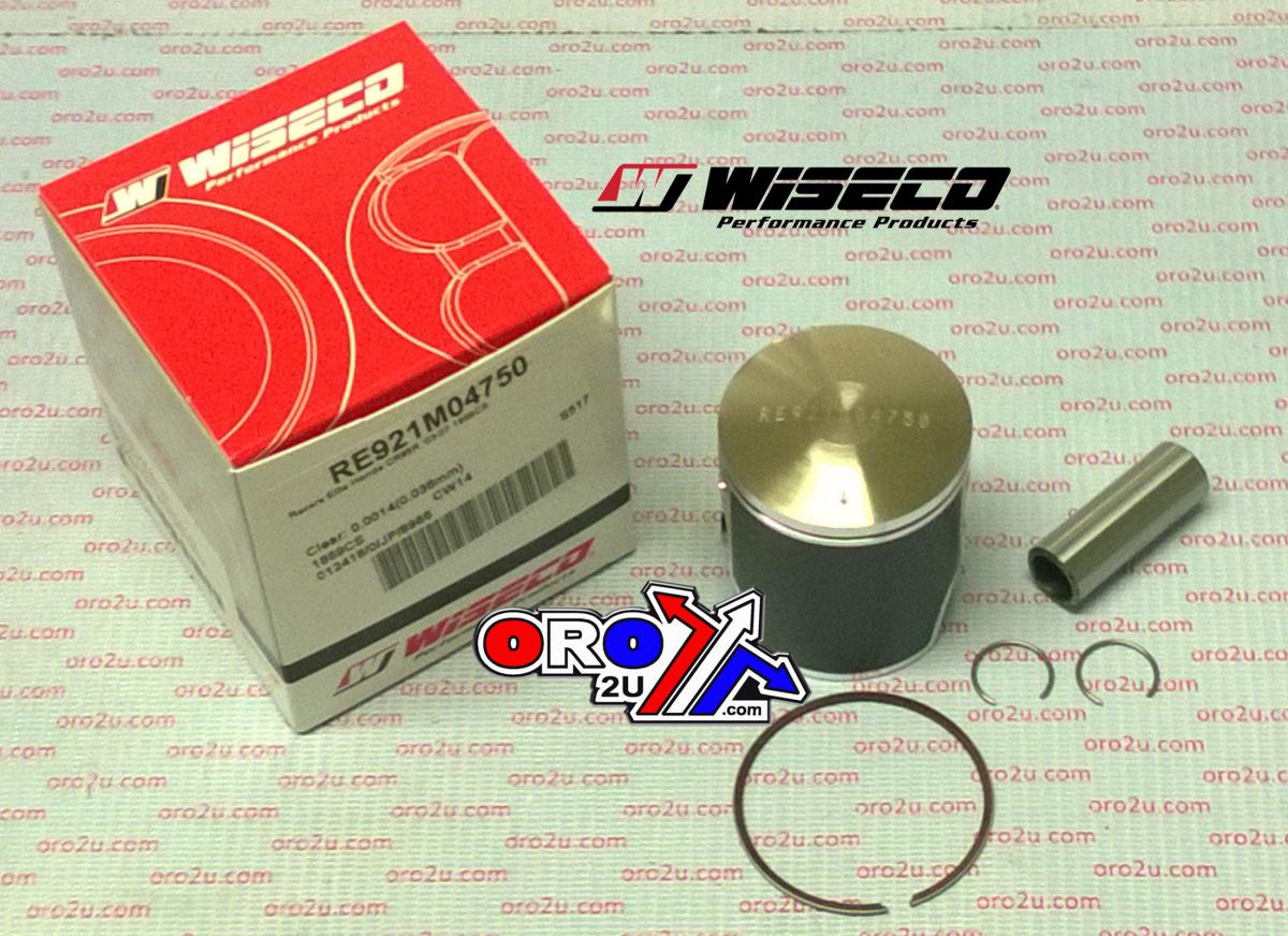 WISECO 47.5mm PISTON KIT C, HONDA CR85 2003-2007, Racers Elite ArmorFit