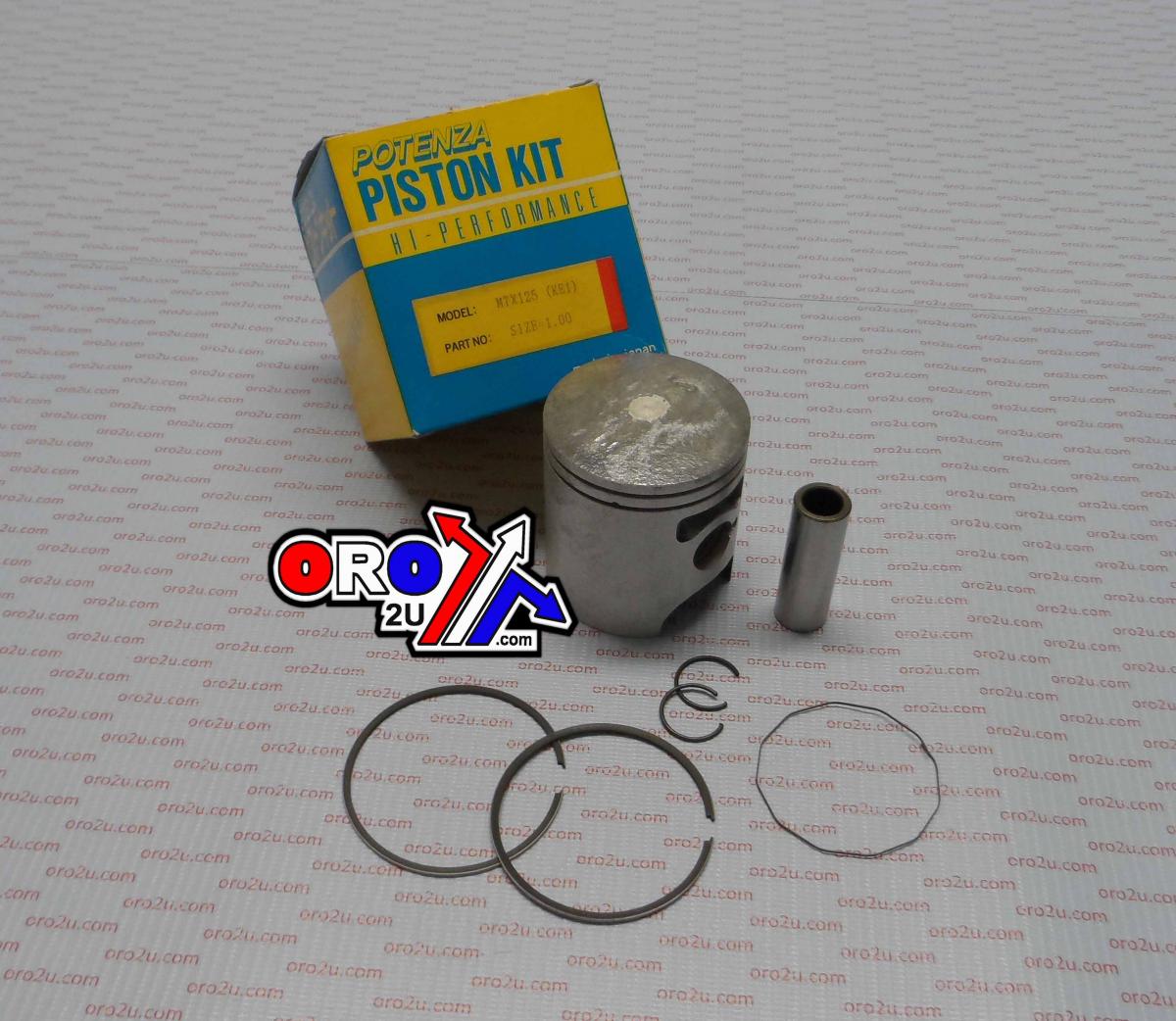 PROX 57mm PISTON KIT HONDA MTX125 1983-1987, MBX125 1983-1987