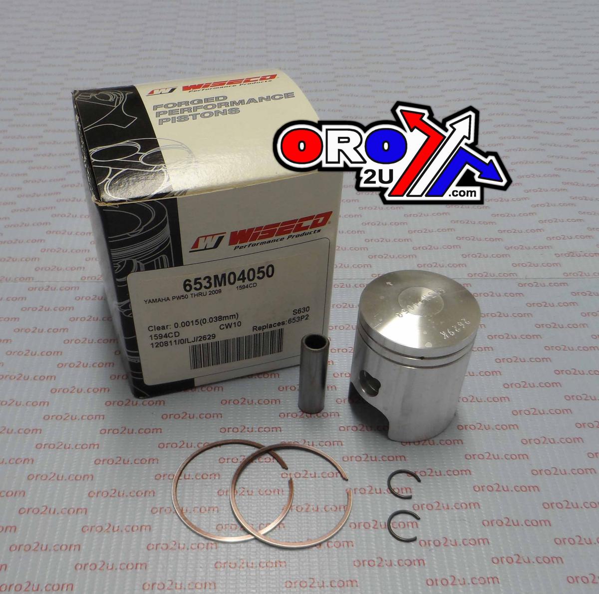 WISECO 40.5mm PISTON KIT YAMAHA PW50 1981-2024
