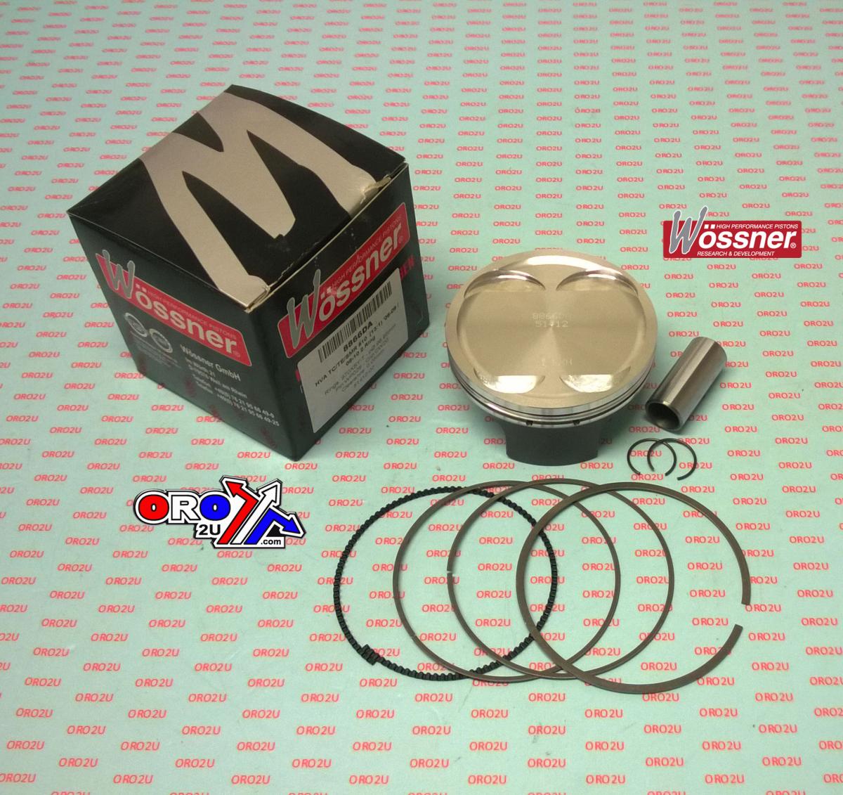 WOSSNER 97mm PISTON KIT B, HUSQVARNA TC510 06-09, TE510 08-10, SMR 510 08-10