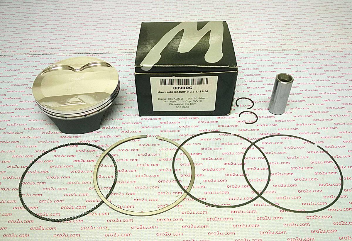 WOSSNER 96mm PISTON KIT B, KAWASAKI KX450F 2013-2014
