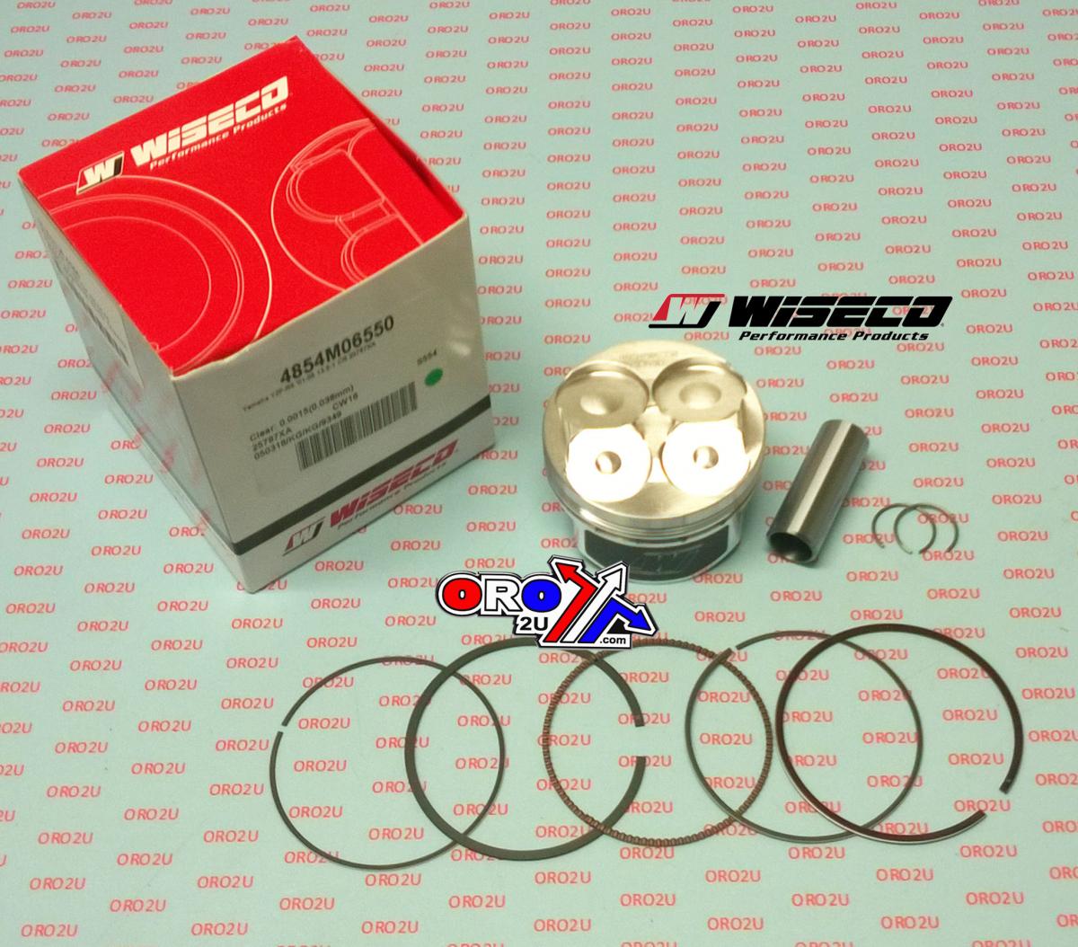 PISTON KIT 01-05 YZF-R6 65.50 WISECO 4854M06550 ROAD YAMAHA